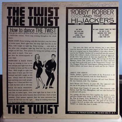 Robby Robber & The Hi-Jackers - The Twist (VINYL) | Excellent+ (EX+) Very Good Plus (VG+)