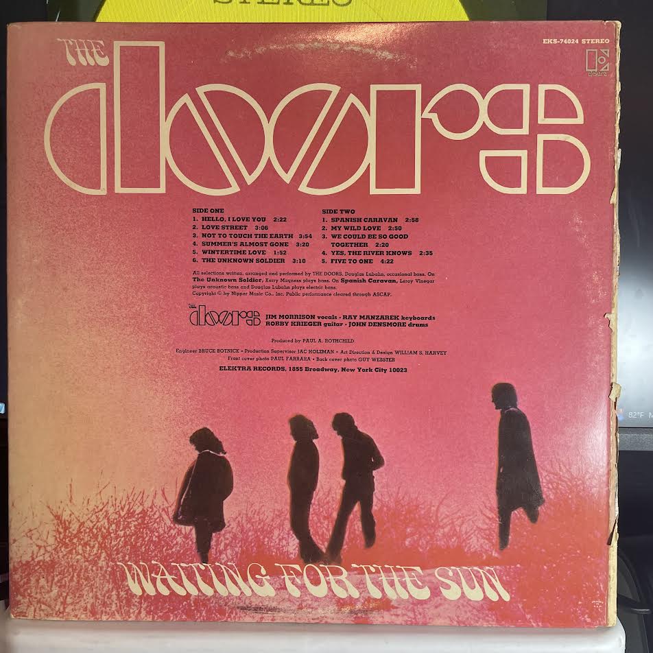 The Doors - Waiting For The Sun (VINYL) | Excellent+ (EX+) Excellent (EX)