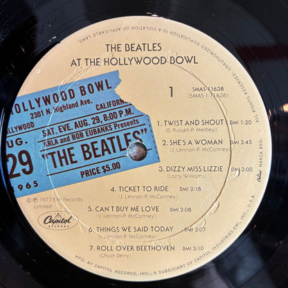 The Beatles - The Beatles At The Hollywood Bowl (VINYL) | Excellent+ (EX+) Very Good Plus (VG+)