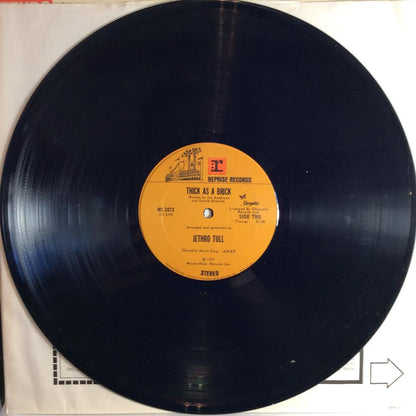 Jethro Tull - Thick As A Brick (VINYL) | Excellent+ (EX+) Excellent+ (EX+)