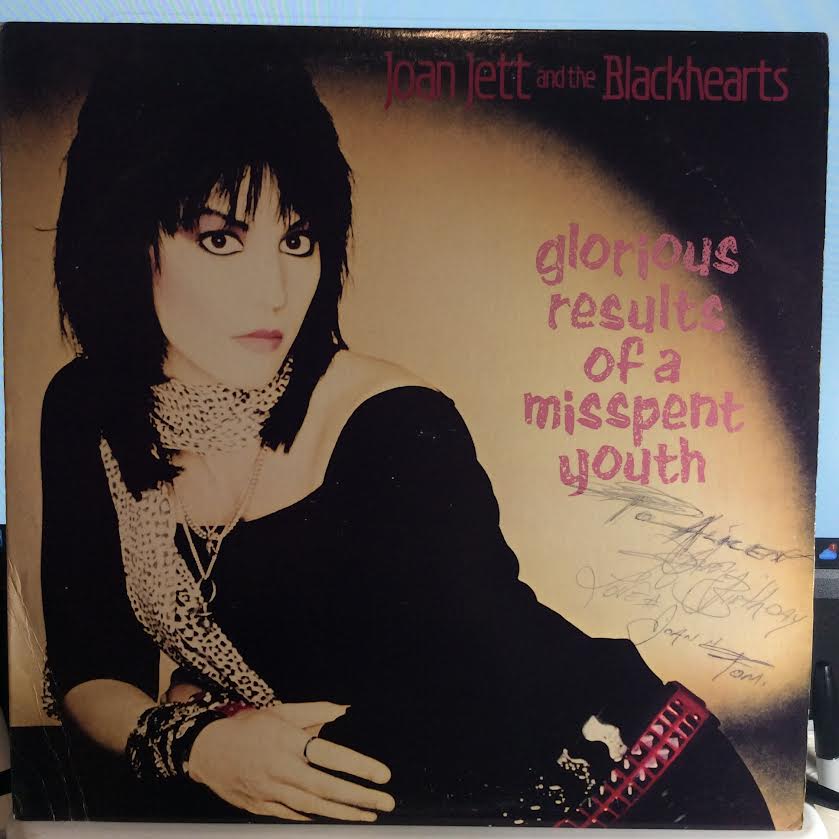 Joan Jett & The Blackhearts - Glorious Results Of A Misspent Youth (VINYL) *SIGNED* | Excellent+ (EX+) Excellent (EX)
