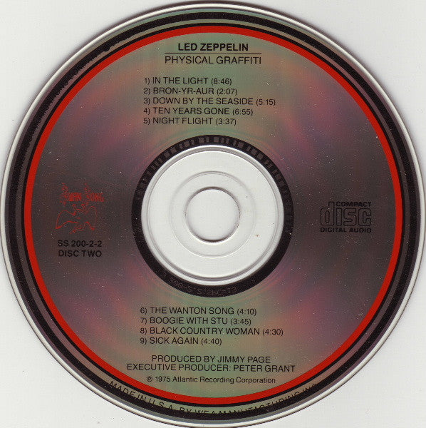 Led Zeppelin - Physical Graffiti (2xCD) | Excellent+ (EX+) Excellent+ (EX+)