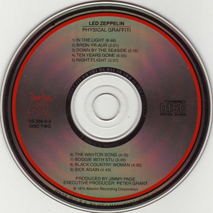 Led Zeppelin - Physical Graffiti (2xCD) | Excellent+ (EX+) Excellent+ (EX+)