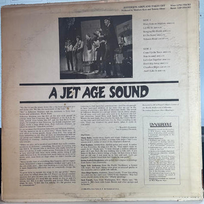 Jefferson Airplane - Jefferson Airplane Takes Off (VINYL) | Excellent+ (EX+) Very Good Plus (VG+)