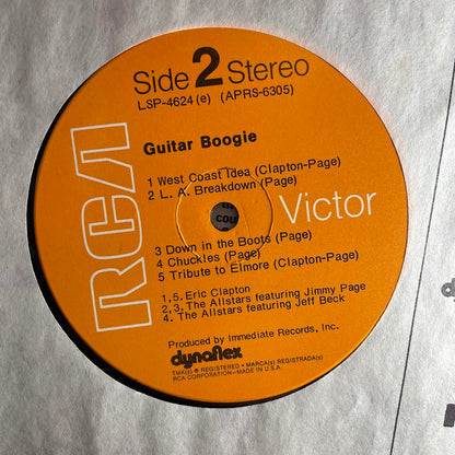Eric Clapton - Guitar Boogie (VINYL) | Excellent+ (EX+) Very Good Plus (VG+)