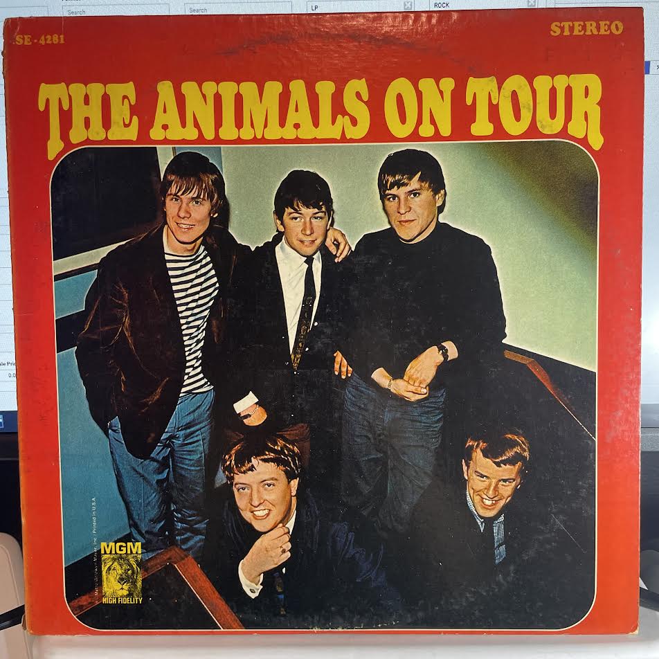 The Animals - The Animals On Tour (VINYL) | Excellent+ (EX+) Excellent (EX)