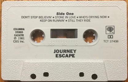 Journey - Escape (CASSETTE) | Excellent+ (EX+) Excellent (EX)