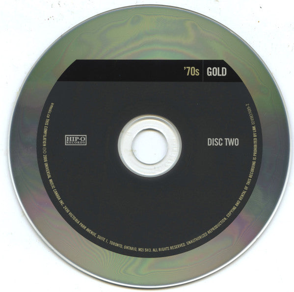 Various - '70s Gold (2xCD CANADA) | Excellent+ (EX+) Excellent+ (EX+)