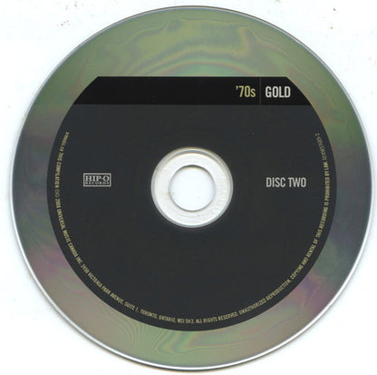 Various - '70s Gold (2xCD CANADA) | Excellent+ (EX+) Excellent+ (EX+)