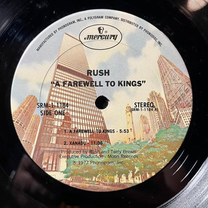 Rush - A Farewell To Kings (VINYL) | Excellent+ (EX+) Very Good Plus (VG+)