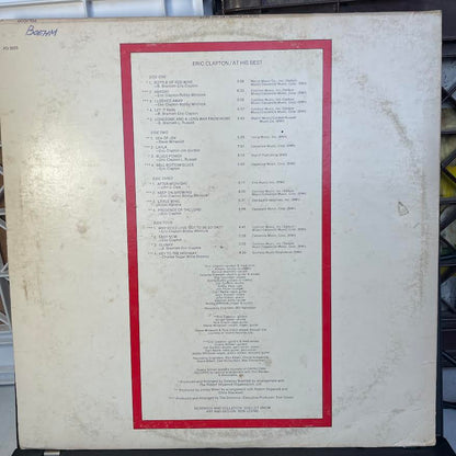 Eric Clapton - At His Best (2xVINYL) | Excellent+ (EX+) Very Good Plus (VG+)