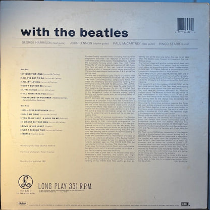 The Beatles - With The Beatles (VINYL) | Excellent+ (EX+) Excellent (EX)