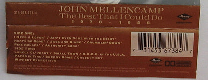 John Cougar Mellencamp - The Best That I Could Do (1978-1988) (CASSETTE) | Excellent+ (EX+) Excellent (EX)