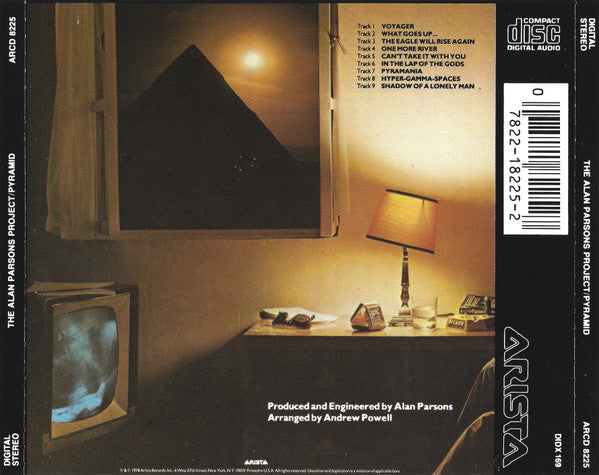 The Alan Parsons Project - Pyramid (cd) | Excellent+ (EX+) Excellent+ (EX+)