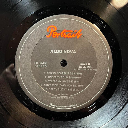 Aldo Nova - Aldo Nova (VINYL) | Excellent+ (EX+) Near Mint (NM)