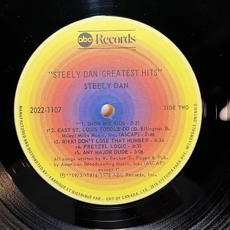 Steely Dan - Steely Dan/Greatest Hits (2xVINYL) | Excellent+ (EX+) Excellent (EX)