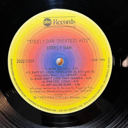 Steely Dan - Steely Dan/Greatest Hits (2xVINYL) | Excellent+ (EX+) Excellent (EX)