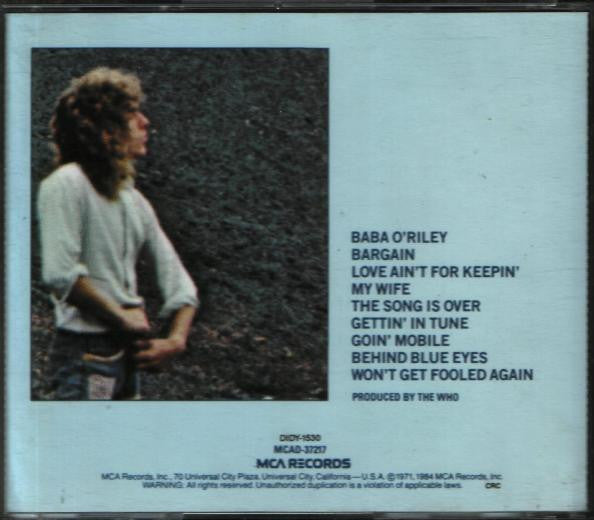 The Who - Who's Next (CD) | Excellent+ (EX+) Excellent+ (EX+)