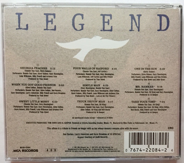 Lynyrd Skynyrd - Legend (CD) | Excellent+ (EX+) Excellent+ (EX+)