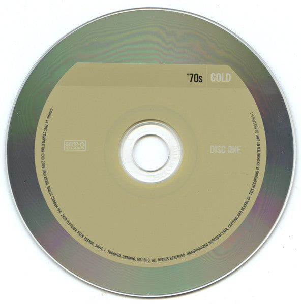 Various - '70s Gold (2xCD CANADA) | Excellent+ (EX+) Excellent+ (EX+)