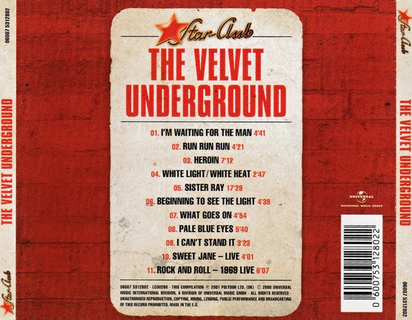 The Velvet Underground - Star-Club Präsentiert The Velvet Underground (CD) | Excellent+ (EX+) Near Mint (NM)