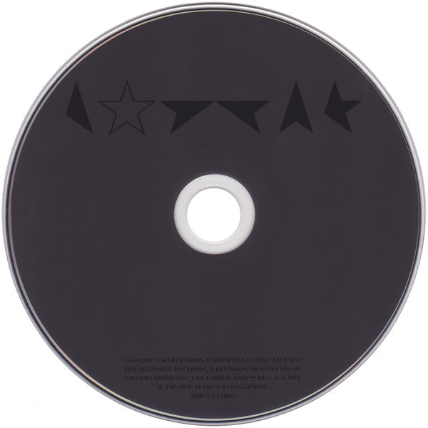 David Bowie - ★ (Blackstar) (CD) | Excellent+ (EX+) Excellent+ (EX+)