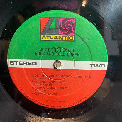 Mott The Hoople - Rock And Roll Queen (VINYL) | Excellent+ (EX+) Excellent (EX)