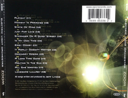 Electric Light Orchestra - Zoom (CD) | Excellent+ (EX+) Near Mint (NM)