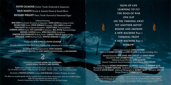 Pink Floyd - A Momentary Lapse Of Reason (CD) | Excellent+ (EX+) Excellent (EX)
