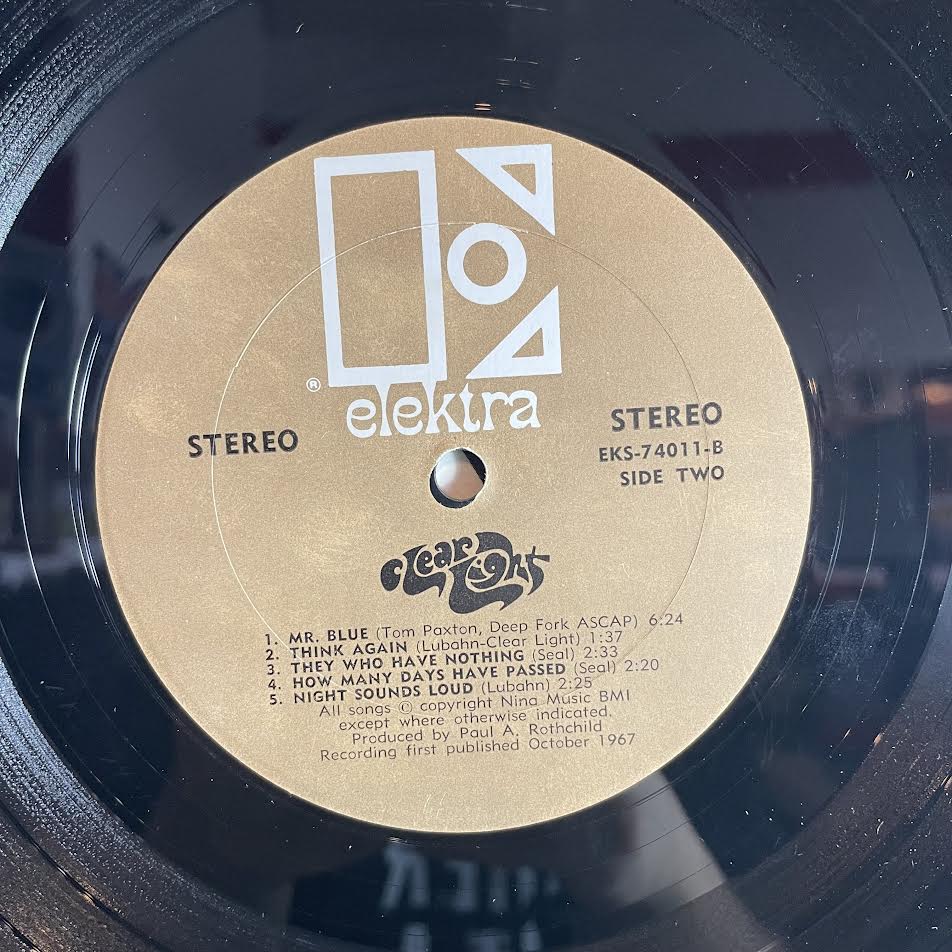 Clear Light (2) - Clear Light (VINYL) | Excellent+ (EX+) Excellent (EX)