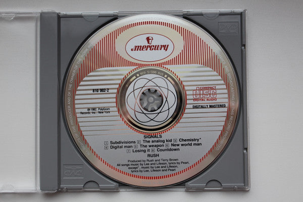 Rush - Signals (CD) | Excellent+ (EX+) Near Mint (NM)