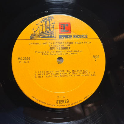 Jimi Hendrix - Rainbow Bridge / Original Motion Picture Sound Track (VINYL) | Excellent+ (EX+) Very Good Plus Plus (VG++)