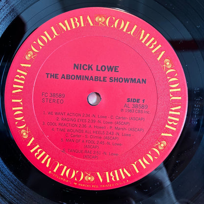Nick Lowe - The Abominable Showman (VINYL) | Excellent (EX) Excellent+ (EX+)