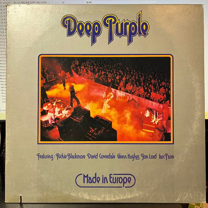 Deep Purple - Made In Europe (VINYL) | Excellent (EX) Very Good Plus (VG+)