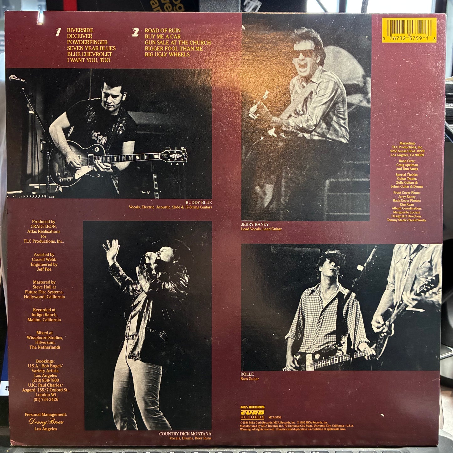 The Beat Farmers - Van Go (VINYL) | Excellent (EX) Excellent (EX)