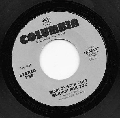 Blue Öyster Cult - (Don't Fear) The Reaper (7" VINYL) | Excellent (EX) Excellent (EX)