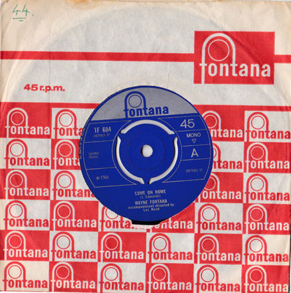 Wayne Fontana - Come On Home (7" VINYL) | Excellent (EX) Excellent (EX)
