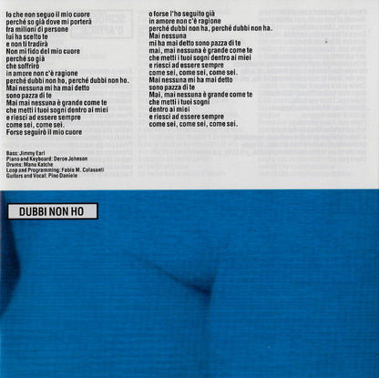 Dimmi Cosa Succede Sulla Terra (CD) | Excellent (EX) Very Good Plus (VG+)