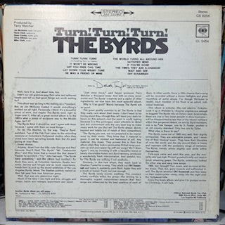 The Byrds - Turn! Turn! Turn! (VINYL) | Excellent (EX) Very Good Plus (VG+)