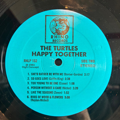 The Turtles - Happy Together (VINYL) | Excellent (EX) Very Good Plus (VG+)