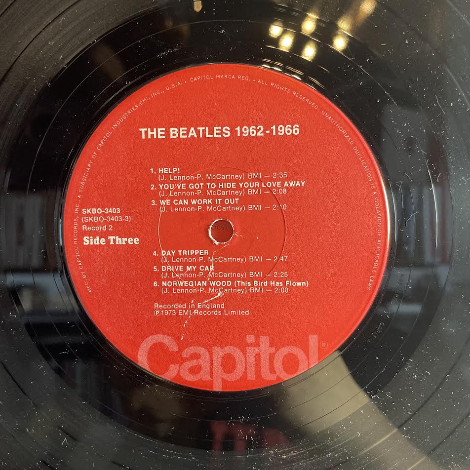 The Beatles - 1962-1966 (2xVINYL) | Excellent (EX) Excellent+ (EX+)