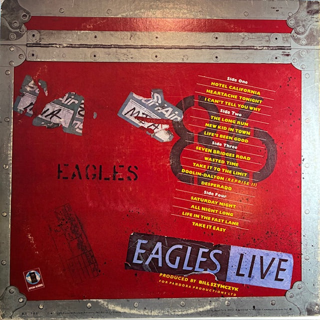 Eagles - Eagles Live (2xVINYL) | Excellent (EX) Very Good Plus (VG+)