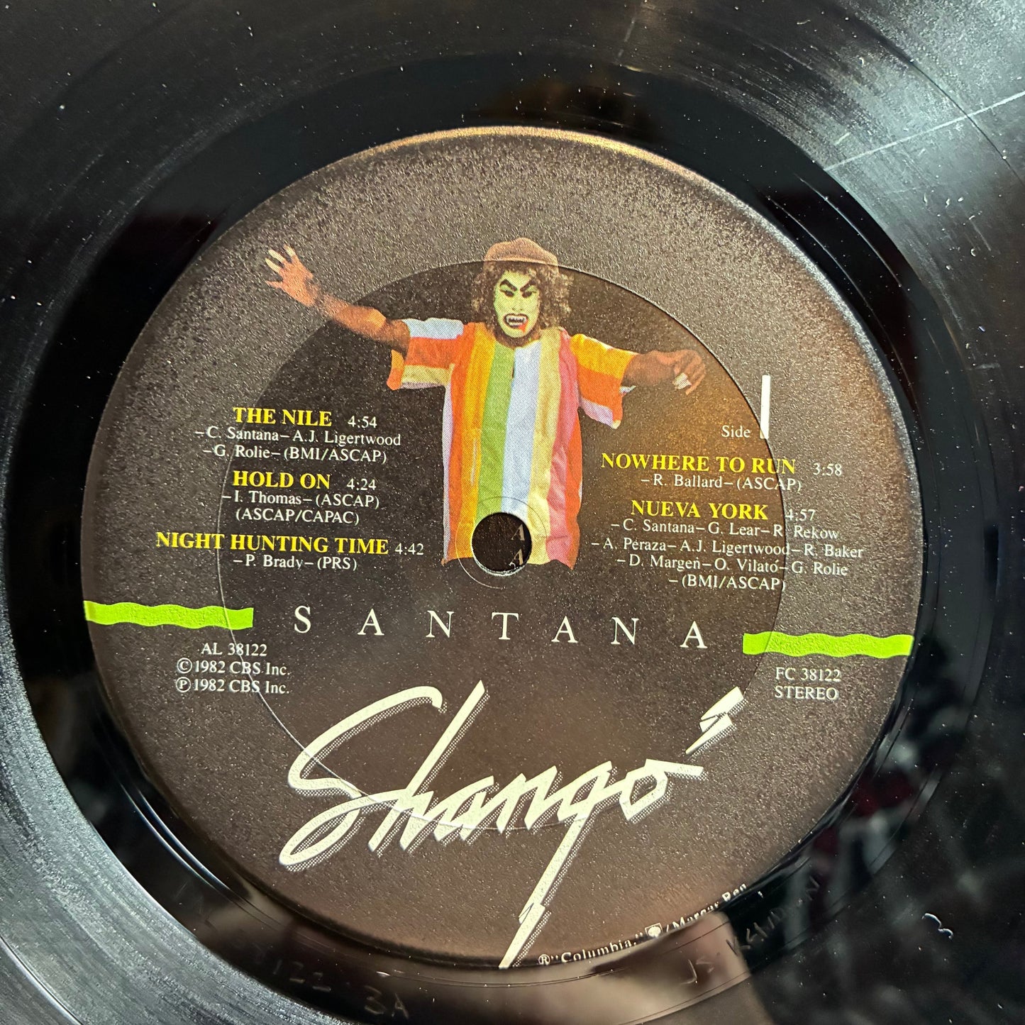 Santana - Shangó (VINYL) | Excellent (EX) Excellent (EX)