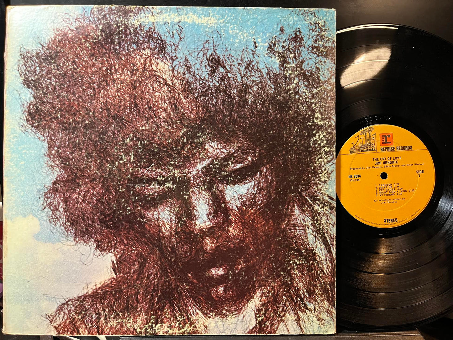 Jimi Hendrix - The Cry Of Love (VINYL) | Excellent (EX) Very Good (VG)