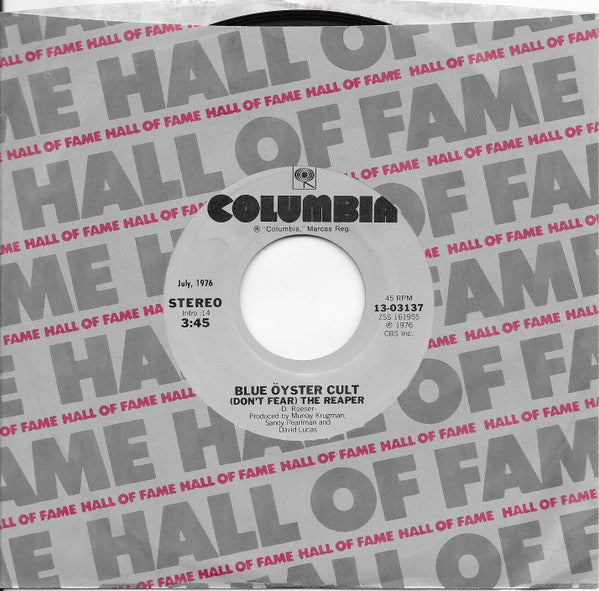 Blue Öyster Cult - (Don't Fear) The Reaper (7" VINYL) | Excellent (EX) Excellent (EX)