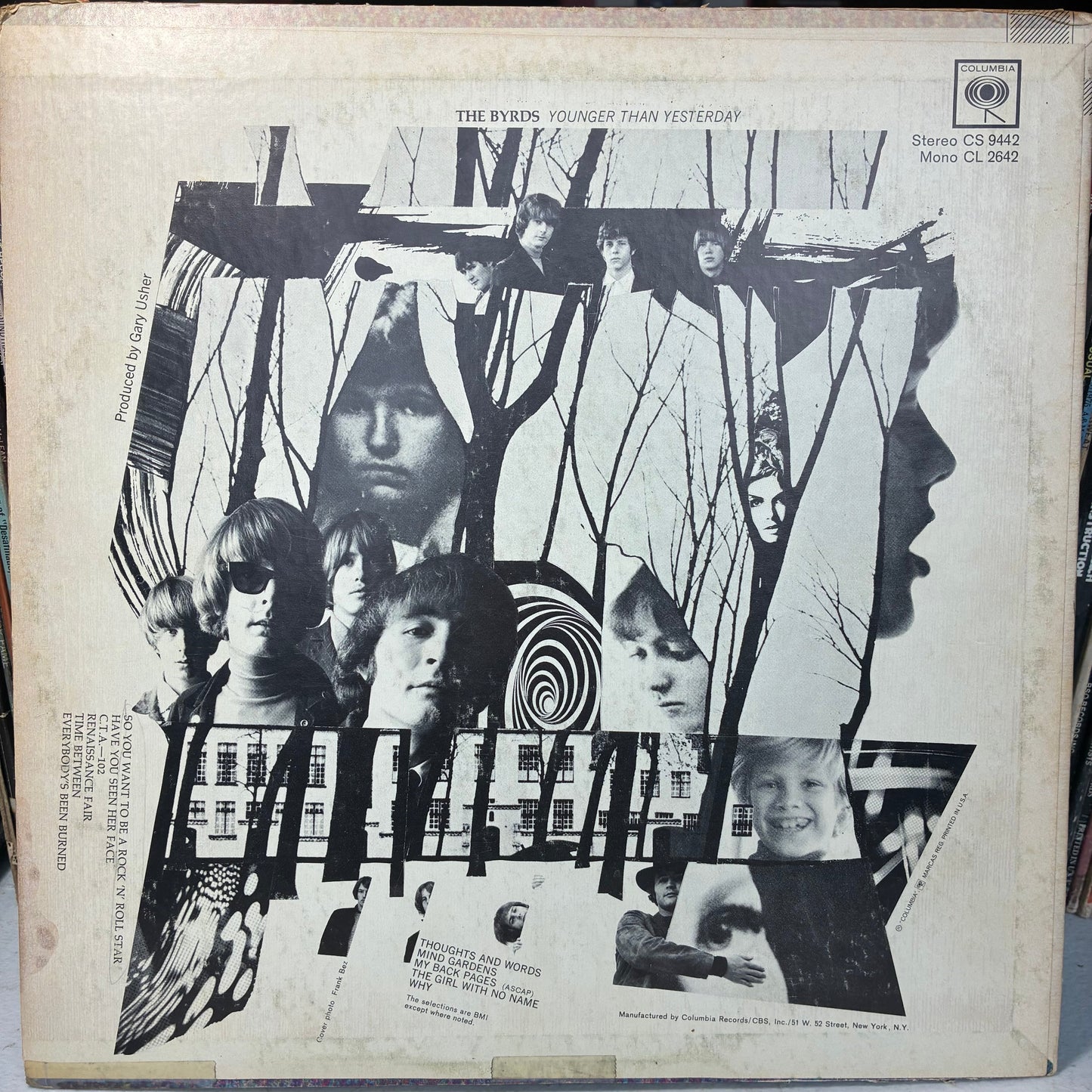 The Byrds - Younger Than Yesterday (VINYL) | Excellent (EX) Very Good Plus (VG+)