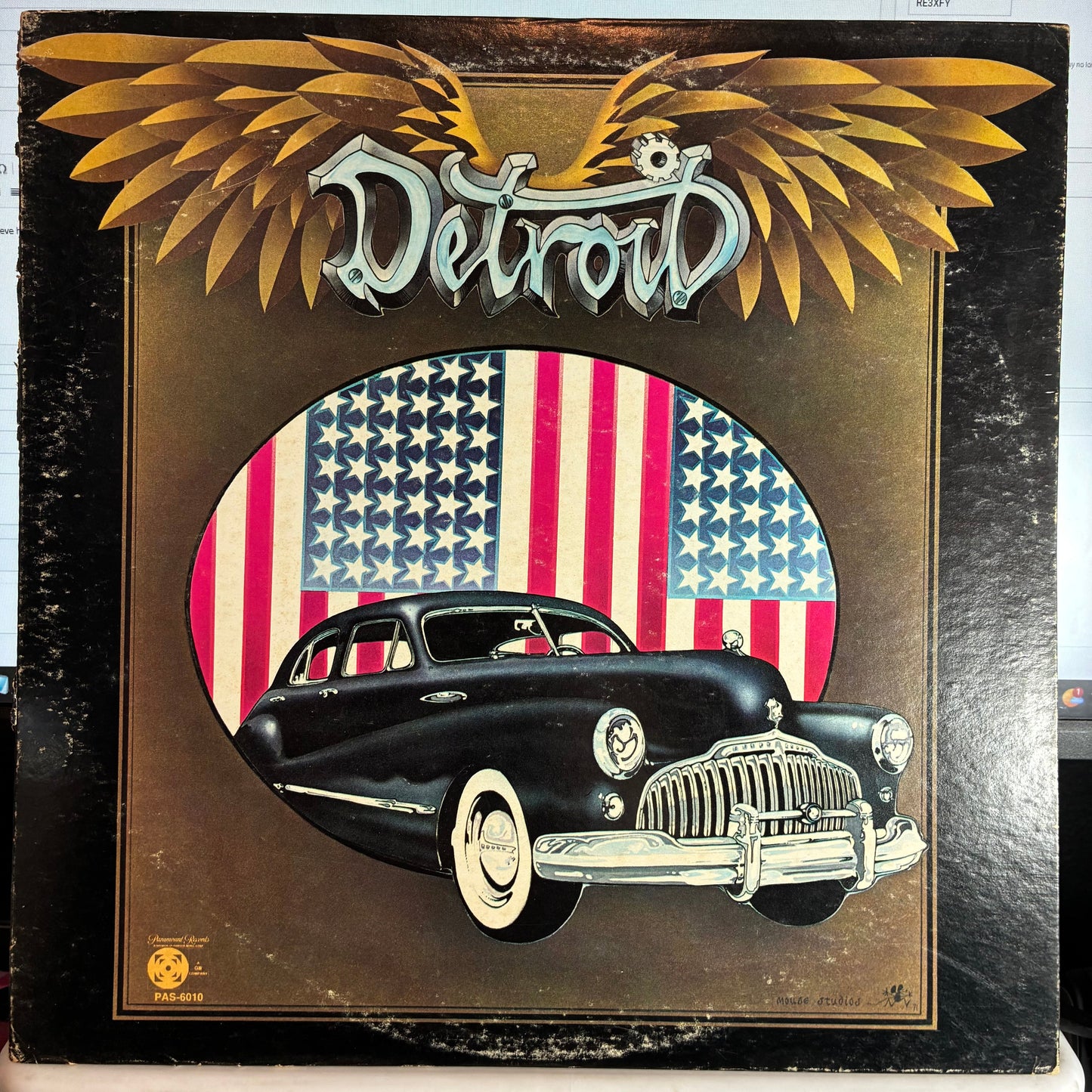 Detroit (2) - Detroit (VINYL) | Excellent (EX) Very Good Plus (VG+)