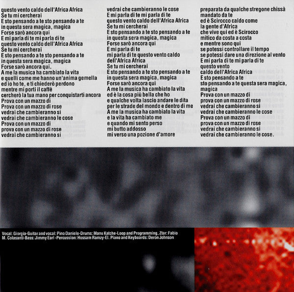Dimmi Cosa Succede Sulla Terra (CD) | Excellent (EX) Very Good Plus (VG+)