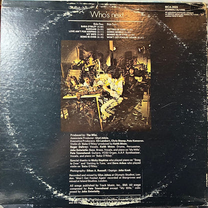 The Who - Who's Next (VINYL) | Excellent (EX) Very Good Plus (VG+)