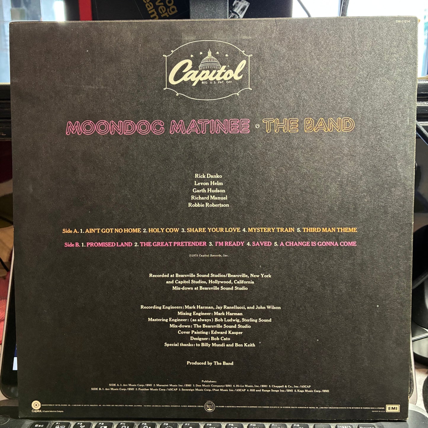 The Band - Moondog Matinee (VINYL) | Excellent (EX) Excellent (EX)
